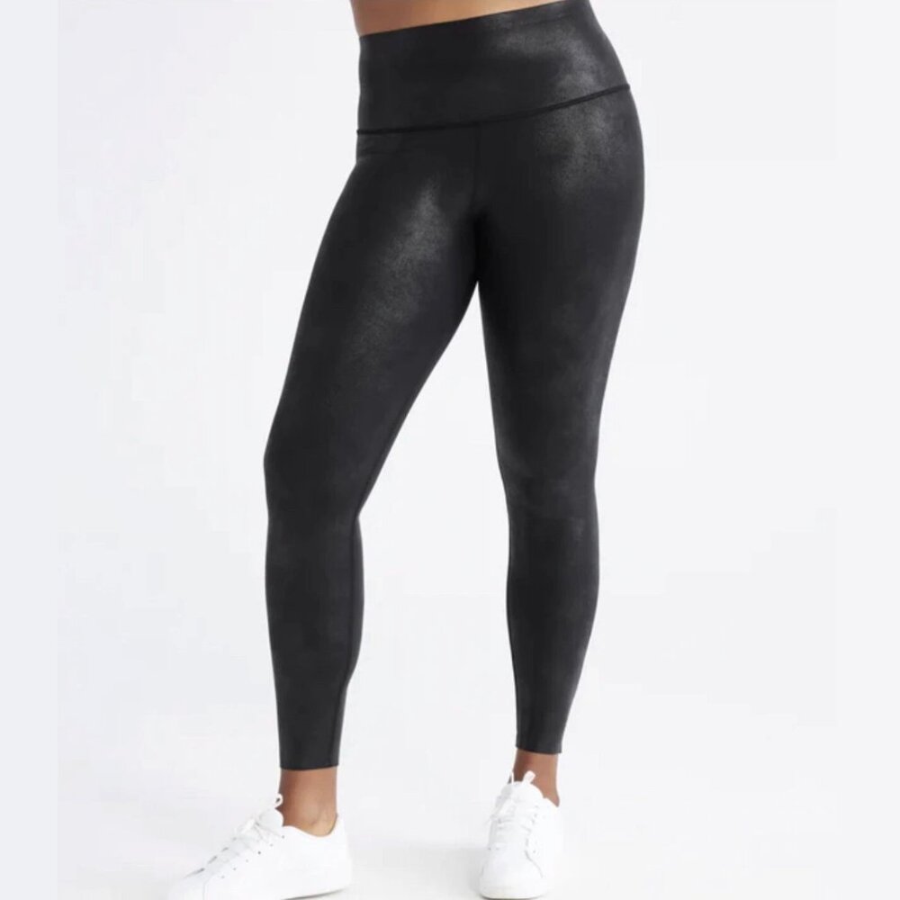 Knix Faux Leather Sculpt Leggings NWOT